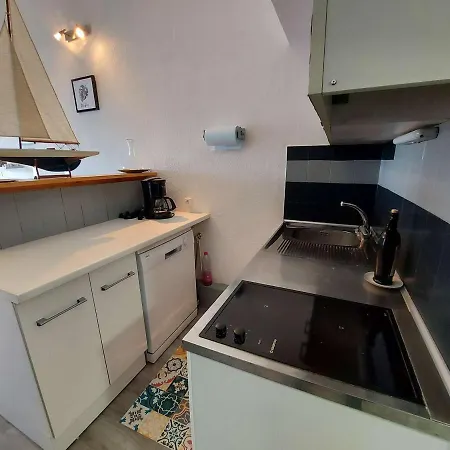 Apartament Climatise 2 Pieces A 160m De La Avec Terrasse, Parking Prive Et Proche Commerces - Fr-1-423-240 Le Grau-dʼAgde