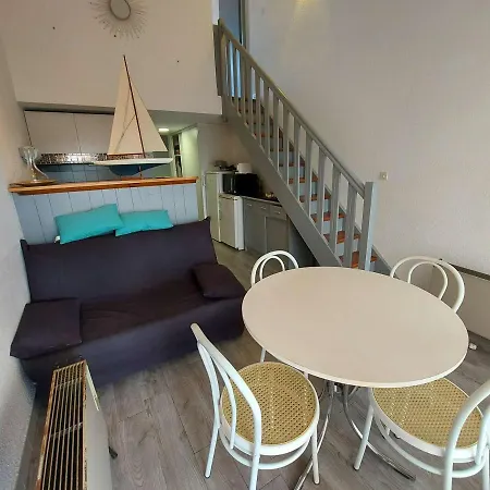 Climatise 2 Pieces A 160m De La Avec Terrasse, Parking Prive Et Proche Commerces - Fr-1-423-240 Le Grau-dʼAgde