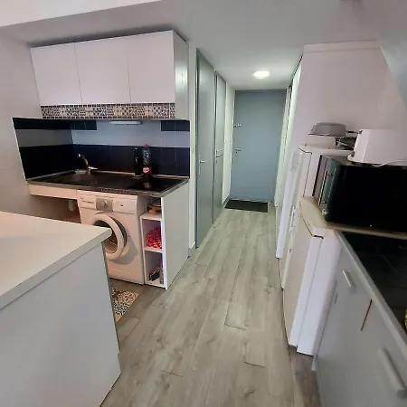 Climatise 2 Pieces A 160m De La Avec Terrasse, Parking Prive Et Proche Commerces - Fr-1-423-240