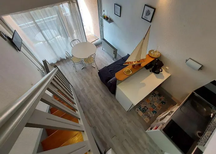Apartamento Climatisé 2 Pièces à 160m De La Avec Terrasse, Parking Privé Et Proche Commerces - Fr-1-423-240 Le Grau-dʼAgde